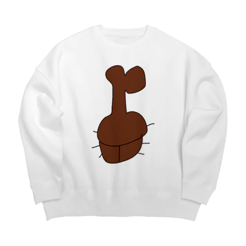 オオカブト Big Crew Neck Sweatshirt