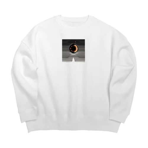 宇宙星座コレクション Big Crew Neck Sweatshirt