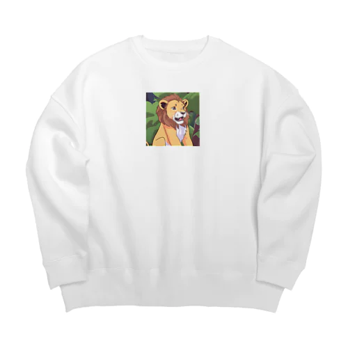 ラオ Big Crew Neck Sweatshirt