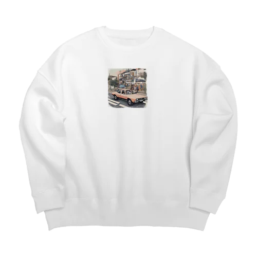 午後3時 Big Crew Neck Sweatshirt