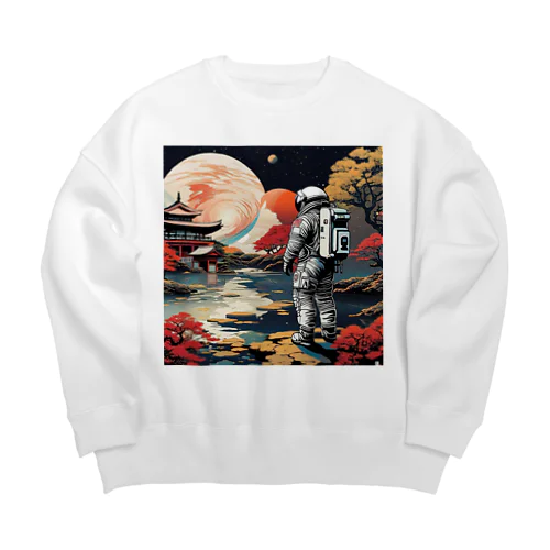 惑星『京都』 Big Crew Neck Sweatshirt