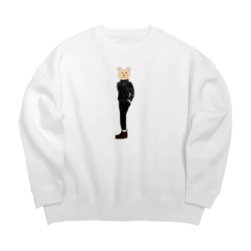 キンクマAutumn Big Crew Neck Sweatshirt