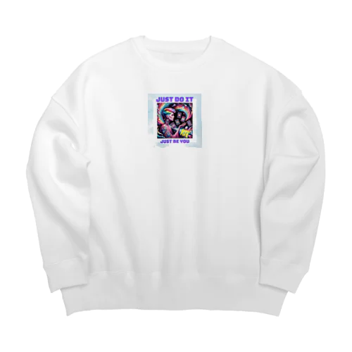 JUST DO IT Big Crew Neck Sweatshirt