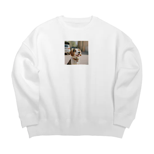 ワンちゃんグッズ！ Big Crew Neck Sweatshirt