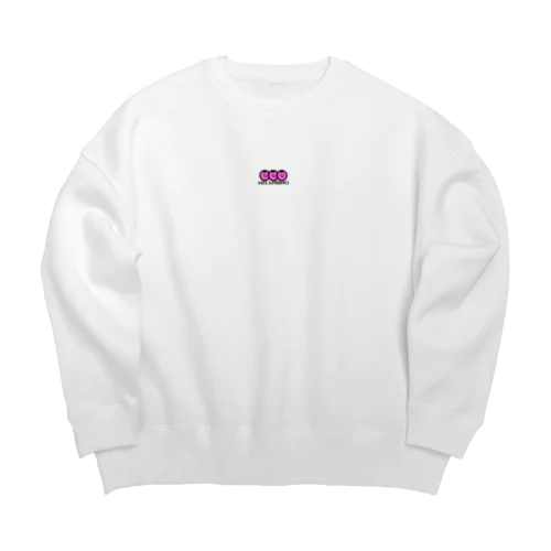 めらんびーのくん。 Big Crew Neck Sweatshirt