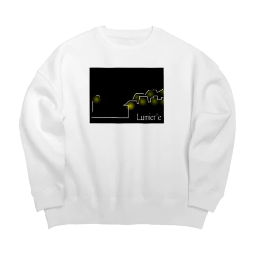 Lumier’e 灯 Big Crew Neck Sweatshirt