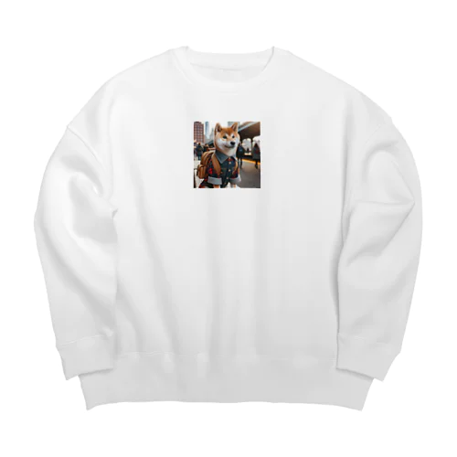 シティドッグ Big Crew Neck Sweatshirt