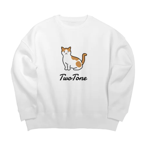 TwoTone Big Crew Neck Sweatshirt