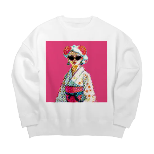 GeishaPunks 4 Big Crew Neck Sweatshirt