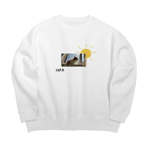 cat.6 Big Crew Neck Sweatshirt