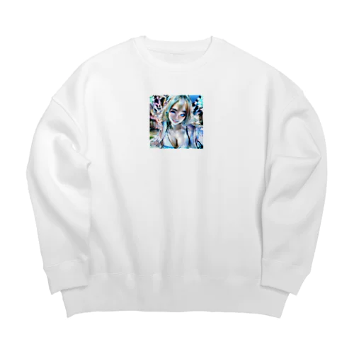 鳳凰姫 Big Crew Neck Sweatshirt