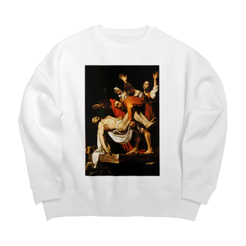 キリストの埋葬 / The Entombment of Christ Big Crew Neck Sweatshirt