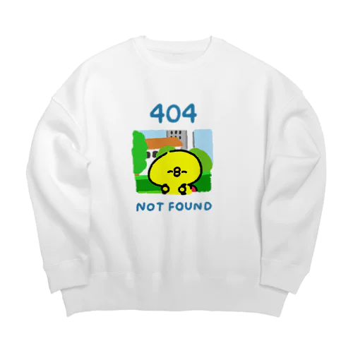 404NOT FOUNDのひよこ Big Crew Neck Sweatshirt