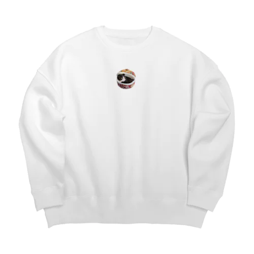 突然迷い込んだ子猫ちゃん（アニメVer.） Big Crew Neck Sweatshirt