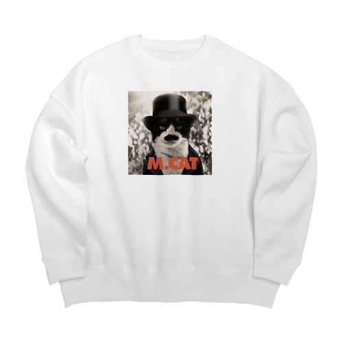 CATLES M.CAT マリオキャット Big Crew Neck Sweatshirt