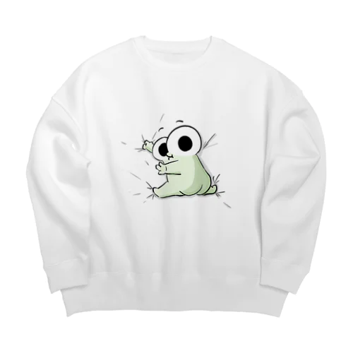 まめたんこぶ Big Crew Neck Sweatshirt