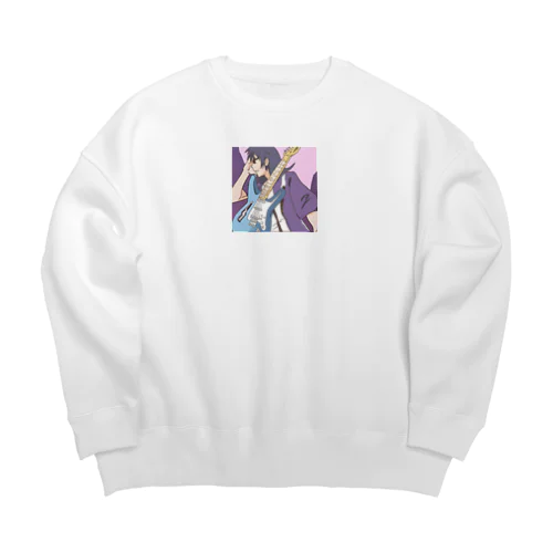 Slash Girl Big Crew Neck Sweatshirt