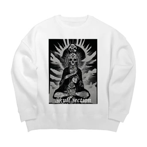 太陽に祈り Big Crew Neck Sweatshirt