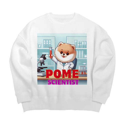 ポメサイエンティスト Big Crew Neck Sweatshirt