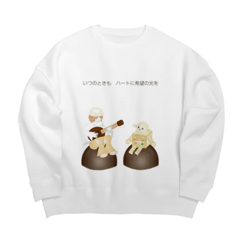 ロマン職人ロビン　ベーシックスタイル Big Crew Neck Sweatshirt