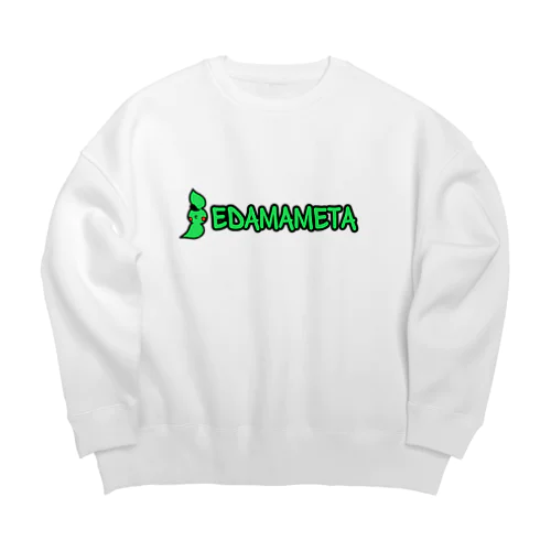 【EDAMAMETA】 Big Crew Neck Sweatshirt