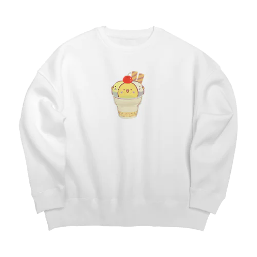 インコサンデー Big Crew Neck Sweatshirt