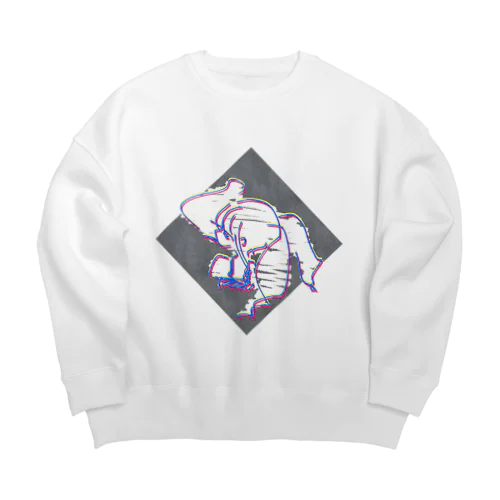 ツインーー Big Crew Neck Sweatshirt