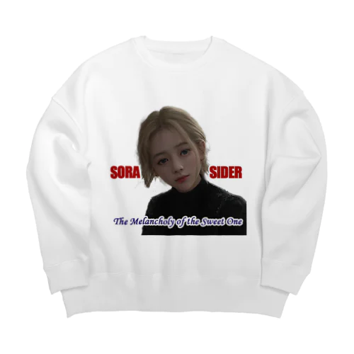 メランコリー❤ Big Crew Neck Sweatshirt