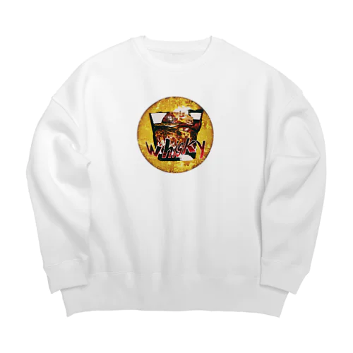 ウイスキーがお好きかしら Big Crew Neck Sweatshirt