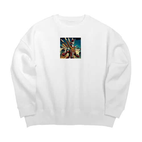 YAKITORIHERO Big Crew Neck Sweatshirt