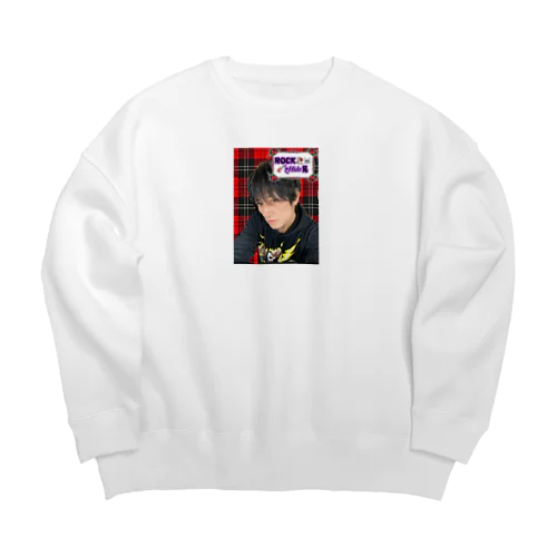 #石川さんの写真グッズ #ROCKなる漢 #関西の旅人 Big Crew Neck Sweatshirt