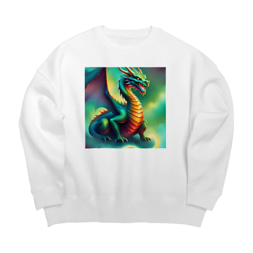 龍 Big Crew Neck Sweatshirt