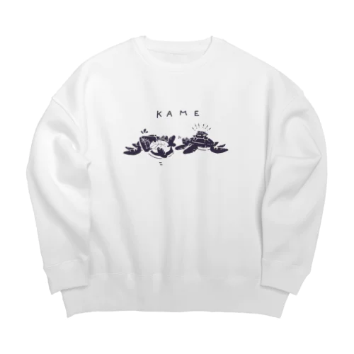 KAME Big Crew Neck Sweatshirt