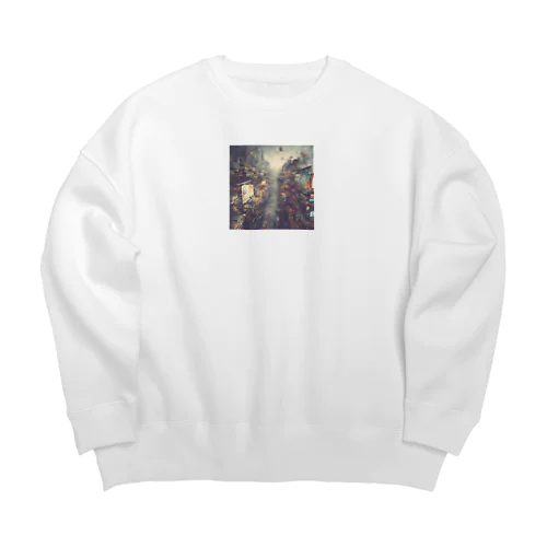 映画の世界 Big Crew Neck Sweatshirt