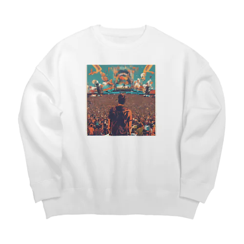 enthusiasm Big Crew Neck Sweatshirt