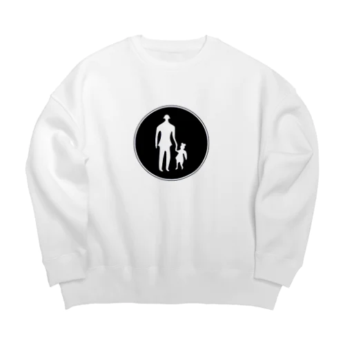 歩行者専用誘拐犯 Big Crew Neck Sweatshirt