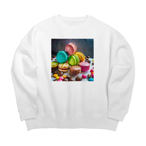 404マフィン Big Crew Neck Sweatshirt