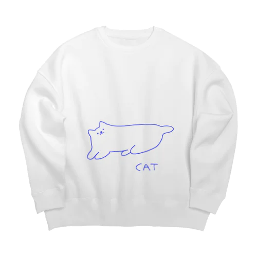 着たいCAT Big Crew Neck Sweatshirt