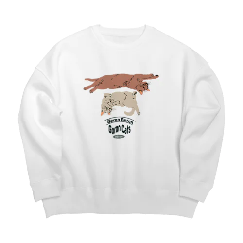 Cats【Goron】 Big Crew Neck Sweatshirt