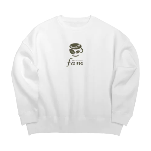 ハンモックカフェfam  Big Crew Neck Sweatshirt