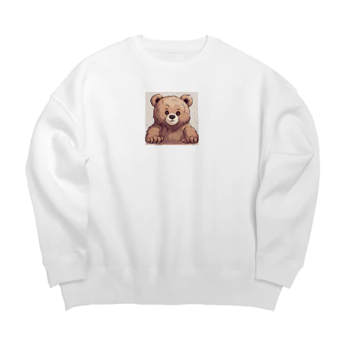 クマさん Big Crew Neck Sweatshirt