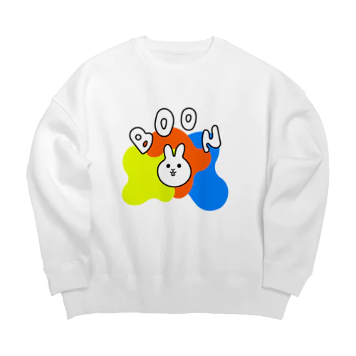 colorful Big Crew Neck Sweatshirt