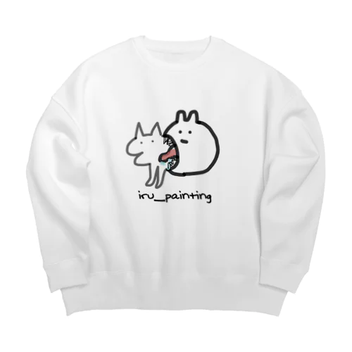 いぬ Big Crew Neck Sweatshirt