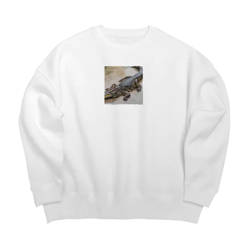 ワニ Big Crew Neck Sweatshirt