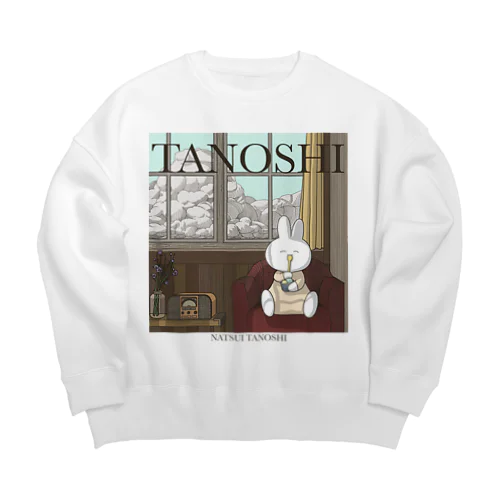 TANOSHI Big Crew Neck Sweatshirt