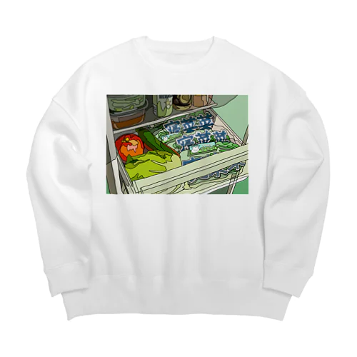 ネナサイリフリジレーター Big Crew Neck Sweatshirt