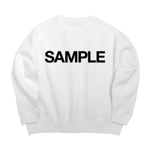 SAMPLE Big Crew Neck Sweatshirt