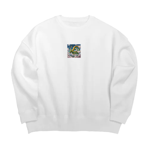 シェンロン Big Crew Neck Sweatshirt