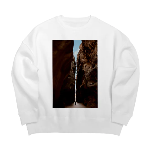 岩壁の道 Big Crew Neck Sweatshirt