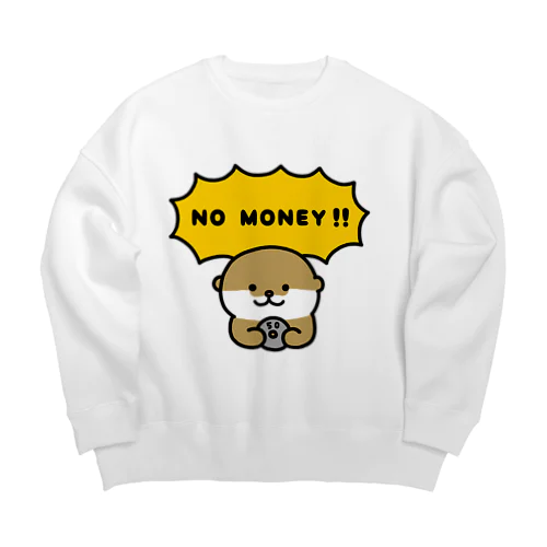 NO MONEY ビッグシルエットスウェット